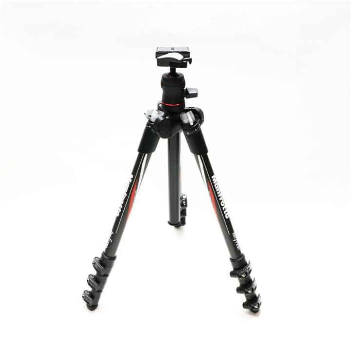 非常に良い Manfrotto カーボンファイバー Befree コンパクト三脚