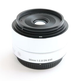 【中古】 《良品》 SIGMA A 30mm F2.8 DN (マイクロフォーサーズ用) シルバー [ Lens | 交換レンズ ]