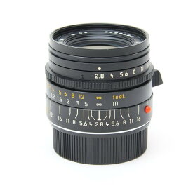 【中古】 《並品》 Leica エルマリート M28mm F2.8 (E46) ブラック 【レンズ内クリーニング/絞りリング作動調整/各部点検済】 [ Lens | 交換レンズ ]