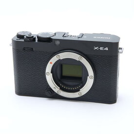 【中古】 《良品》 FUJIFILM X-E4 ボディ ブラック 【トップカバーボトムカバーグリップ部品交換/各部点検済】 [ デジタルカメラ ]
