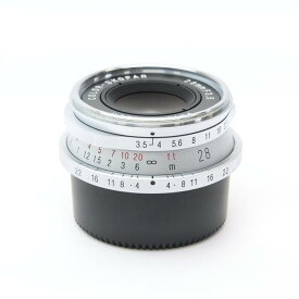 【中古】 《並品》 Voigtlander COLOR SKOPAR 28mm F3.5 (Lマウント用) シルバー [ Lens | 交換レンズ ]