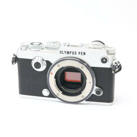 【中古】 《良品》 OLYMPUS PEN-F ボディ シルバー 【別売予備バッテリー付！】 [ デジタルカメラ ]
