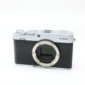【中古】 《良品》 FUJIFILM X-E4 ボディ シルバー [ デジタルカメラ ]