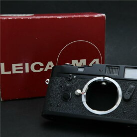 【あす楽】 【中古】 《美品》 Leica M4 ブラックペイント 後塗りブラック ブラックペイント 【貴重な逸品が入荷しました！】【ファインダー内清掃/距離計調整/各部点検済】