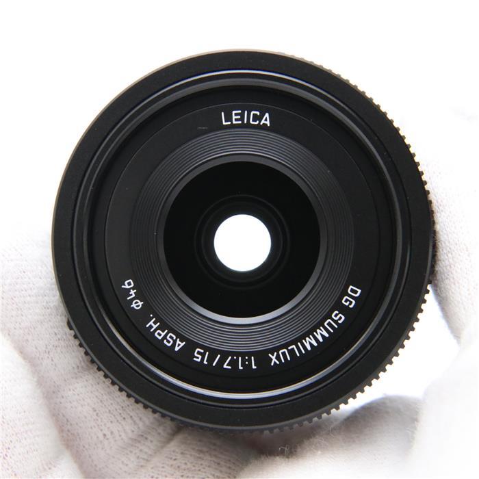 あす楽 中古 《良品》 Panasonic LEICA DG SUMMILUX 15mm F1.7 ASPH. H-X015-K  ブラック (マイクロフォーサーズ) [ Lens | 交換レンズ ] : マップカメラ店