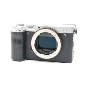 【あす楽】 【中古】 《並品》 SONY α7C ボディ ILCE-7C シルバー 【ファインダー外装露出補正ダイヤルメディアスロットキャビネットMIシューバネ部品交換/各部点検済】 [ デジタルカメラ ]