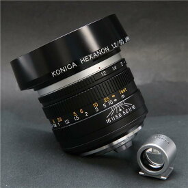 【あす楽】 【中古】 《新同品》 Konica HEXANON (L) 60mm F1.2 New 【限定生産800本の希少品！】【レンズ内クリーニング/各部点検済】 [ Lens | 交換レンズ ]