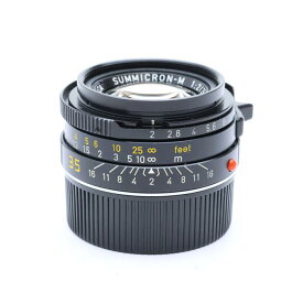 【あす楽】 【中古】 《並品》 Leica ズミクロン M35mm F2 7枚玉 ブラッククローム 【レンズ内クリーニング/各部点検済】 [ Lens | 交換レンズ ]