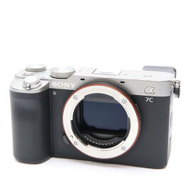 【あす楽】 【中古】 《並品》 SONY α7C ボディ ILCE-7C シルバー 【グリップラバーSDスロット部モルトシューバネ部品交換/各部点検済】 [ デジタルカメラ ]