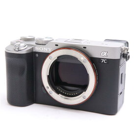 【あす楽】 【中古】 《並品》 SONY α7C ボディ ILCE-7C シルバー 【コントロールホイール部品交換/各部点検済】 [ デジタルカメラ ]