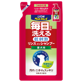 ペットキレイ 毎日でも洗えるリンスインシャンプー 愛犬用つめかえ用 400ml