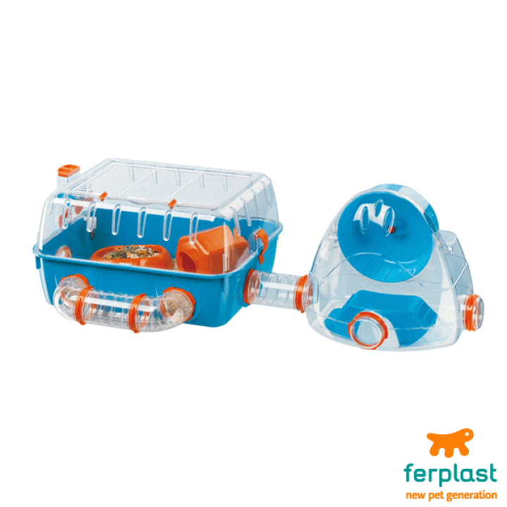 楽天市場】イタリアferplast社製 ハムスターゲージ コンビ2 楽天市場】イタリアferplast社製 ハムスターゲージ コンビ2