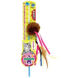 CAT TOY 猫用じゃらし ふわふわボール