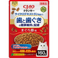 CIAO クランキー歯と歯茎の健康維持に配慮 まぐろ節味 160g