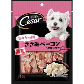 シーザー スナック旨みささみベーコン80g