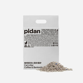 pidan（ピダン） コーヒーベントナイトミックス 猫砂 英中パッケージ 2.4kg