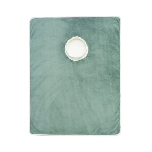 プレーリードッグ 着る ワンちゃん バスタオル グリーン M