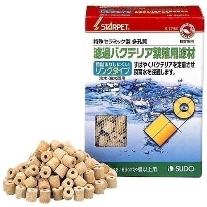 楽天市場 スドー濾過バクテリア濾材リング 0 8l マペット 楽天市場 スドー濾過バクテリア濾材リング 0 8l マペット
