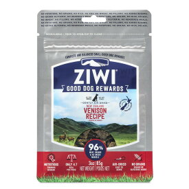 【毎週入荷の新鮮在庫】ZIWI PEAK (ジウィピーク) エアドライ・ドッグトリーツ ベニソン 85g【kp】
