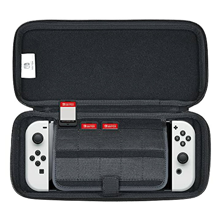 任天堂ライセンス商品 スリムハードポーチ プラス for Nintendo Switch ブラック Nintendo Switch  有機ELモデル対応 Maple Earth Shop