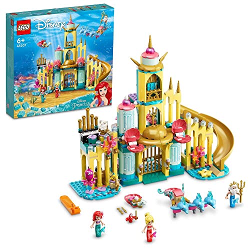 レゴ(LEGO) ディズニープリンセス アリエルの海のお城 43207 おもちゃ ブロック プレゼント お人形 ドール お城 お姫様 おひめさま  女の子 6歳以上 | Maple Earth Shop