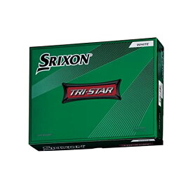 3ダースセット スリクソン(SRIXON) TRI-STAR トライスター ホワイト SNTRS4WH3 3ダース(36球入) ゴルフ 公認球