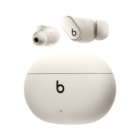 Beats Studio Buds + (2023) - ワイヤレスノイズキャンセリングイヤフォン - AppleデバイスとAndroidデバイスで互換性が向上、内蔵マイク、耐汗仕様Bluetoothイヤフォン、空間オーディオ - アイボリー
