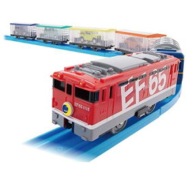 タカラトミー(TAKARA TOMY) プラレール いっぱいつなごう トミカをはこぶぞ! EF65 カートレイン 電車 おもちゃ 3歳以上