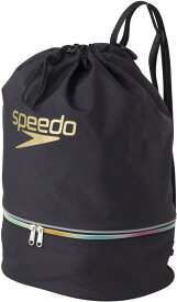 Speedo(スピード) バッグ スイムバッグ 水泳 ユニセックス SD95B04 ブラック/マルチ ONESIZE