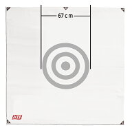 ライト ゴルフ ネット 的 帆布 175×175cm M-76 ゴルフ用品 ゴルフ練習器具 練習用品 練習ネット 自宅