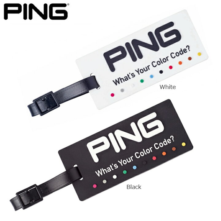 楽天市場 メール便送料無料 Ping ピン カラーコード ネームタグ Ac C191 日本正規品 ゴルフ用品 メープル レーン ゴルフ
