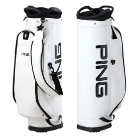 PING ピン キャディバッグ ワンポケット White CB-P212 日本正規品 ゴルフ用品 ゴルフバッグ 35541-01