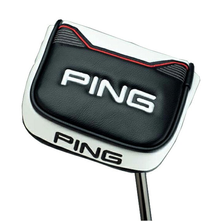 新品 PING GOLF ピンゴルフ スクエアマレット型 ゴルフパターカバー