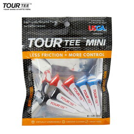 TOUR TEE ツアーティー ミニ ミックス T-491-990 ゴルフ用品 ゴルフ ティー ゴルフティ ショートティー (定形)