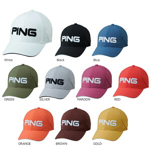 PING ピン カラーコードキャップ HW-U2501 メンズ 日本正規品 ゴルフ用品 帽子 ゴルフキャップ ピンゴルフ (定形外)