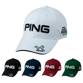 PING ピン メンズ サングラスホルダーキャップ HW-U2509 日本正規品 ゴルフ用品 帽子 ゴルフキャップ (定形外)
