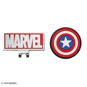 丸眞 マーベル シールド マーカー 2505042500 ゴルフ用品 ゴルフマーカー キャラクター (定形)
