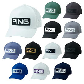 PING ピン ツアーキャップ HW-T2501 メンズ 帽子 ゴルフキャップ