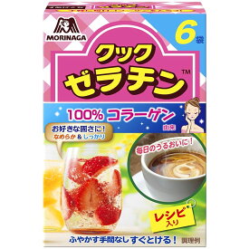 森永乳業 森永製菓 クックゼラチン 6袋入り (5g×6P)×6箱