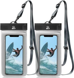 【5重シール保護設計】2枚セット スマホ 防水ケース 携帯防水ケース IPX8認定 最大7.2インチ対応 iPhone15シリーズ iPhone 14シリーズAndroidに対応 アイホン 携帯 けいたい ドライバッグ 耐水 海 水