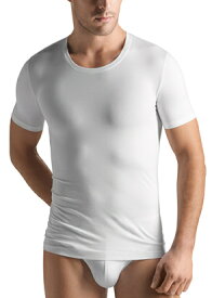 HANRO ハンロ COTTON SUPERIOR コットン ストレッチTシャツ（丸首）
