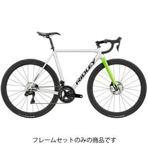 RIDLEY(h[j2025 X-Night SL Disc Silver-Green 48 t[Zbg