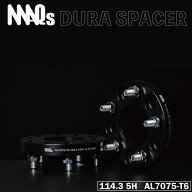 鍛造 114.3 5H 15mm 20mm P1.25 P1.5 ワイドトレッド スペーサー AL7075-T6 MAQs アルミ ホイール 2枚 ワ…