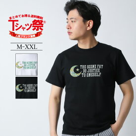 【20%OFF】 ASNADISPEC Tシャツ メンズ 半袖 ティーシャツ ロゴ 迷彩柄 カモフラージュ 月 トップス カットソー 大きいサイズ 2L 3L XL XXL ブランド アスナディスペック アメカジ ストリート おしゃれ かっこいい おすすめ 人気 綿100% ヘビーウェイト 厚手 /3045/