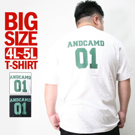 Tシャツ メンズ 大きいサイズ 4L 5L XXXL XXXXL 半袖 TEE ビッグサイズ ブランド ASNADISPEC アスナディスペック バックプリント ロゴ シンプル ティーシャツ アメカジ ストリート B系 ダンス おしゃれ かっこいい BIGサイズ オーバーサイズ 綿100% 人気 夏