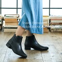 【Clearance!】アルファキュービック ALPHA CUBIC レザー ショートブーツ 滑りにくい 柔らかい ムレにくい シンプル 歩きやすい ジッパー ファスナー 脚長 パイソンモチーフ パーテーション アーモンドトゥ レディース 靴 本革 牛革 レトロ 3cm ローヒール 22aw ブラック