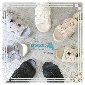 【Clearance!】moz モズ インステップ カバー 厚底 プラットフォーム スポーツ サンダル 夏コーデ レディース 靴 かわいい スポサン 調節 履きやすい 疲れない おしゃれ 歩きやすい 軽量 カジュアル スポーティー 海