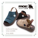 【予約!8月上旬入荷予定】MOZ モズ ローゴン エルク ヘラジカ 2WAY サンダル ストラップ 履きやすい 歩きやすい 疲れにくい 厚底 軽量 シンプル 夏コーデ おしゃれ EVA レディース 婦人 シューズ 靴 北欧 カジュアル ブラック ブルー ライトブラウン