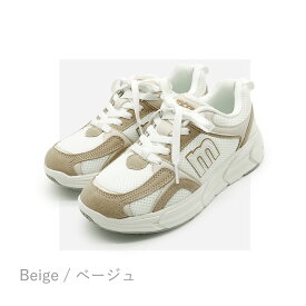 【福袋対象】モズ レディース スニーカー 厚底 疲れない 履きやすい スエード調 メッシュ レースアップ コンビ ひも 歩きやすい 婦人 MOZ LAGOM シューズ 靴 北欧 スェーデン カジュアル ブラウン ベージュ ブラック 茶色 こげ茶色 白 黒 くすみ 春 夏 秋 冬