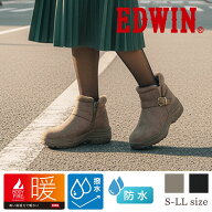 【予約！10月中旬入荷予定】EDWIN BODYFIRE ボディファイヤー ショートブーツ 軽い スエード調 滑りにく…